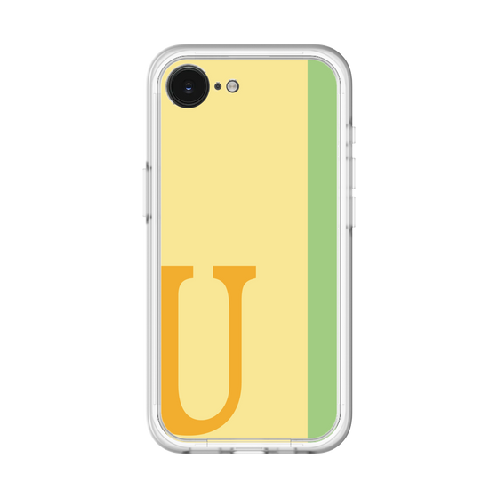 スリムプロテクションプレミアムケース［ オリジナル - initial color line - U yellow ］