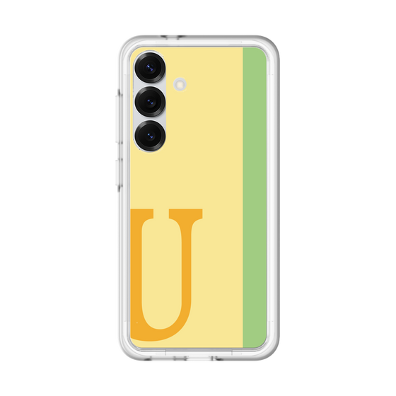 スリムプロテクションプレミアムケース［ オリジナル - initial color line - U yellow ］