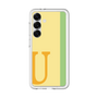 スリムプロテクションプレミアムケース［ オリジナル - initial color line - U yellow ］