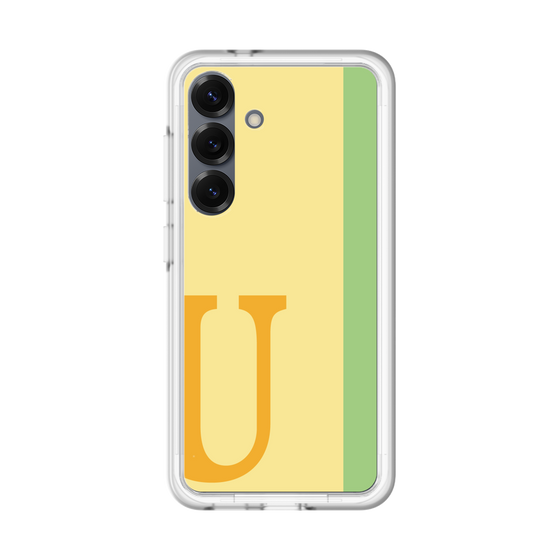 スリムプロテクションプレミアムケース［ オリジナル - initial color line - U yellow ］