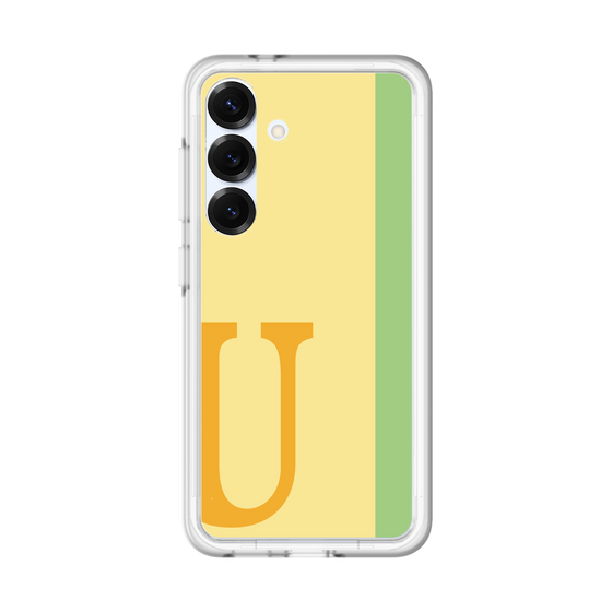 スリムプロテクションプレミアムケース［ オリジナル - initial color line - U yellow ］