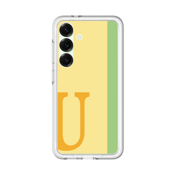 スリムプロテクションプレミアムケース［ オリジナル - initial color line - U yellow ］