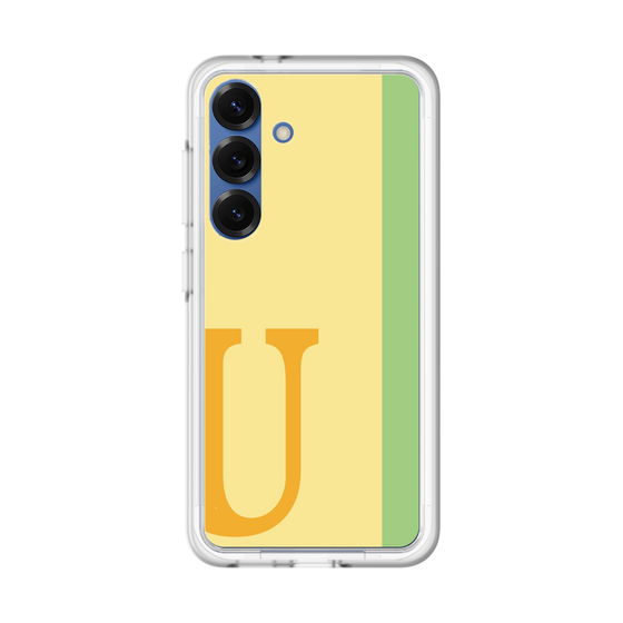 スリムプロテクションプレミアムケース［ オリジナル - initial color line - U yellow ］