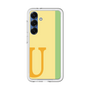 スリムプロテクションプレミアムケース［ オリジナル - initial color line - U yellow ］