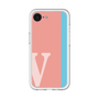 スリムプロテクションプレミアムケース［ オリジナル - initial color line - V pink ］