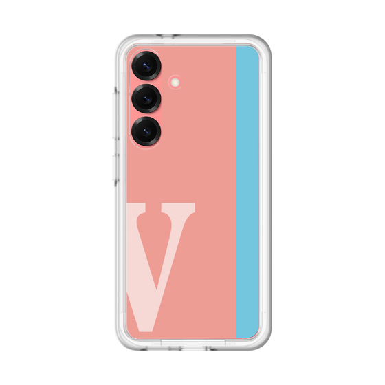 スリムプロテクションプレミアムケース［ オリジナル - initial color line - V pink ］