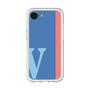 スリムプロテクションプレミアムケース［ オリジナル - initial color line - V blue ］