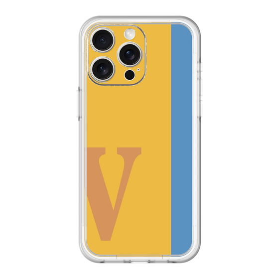 スリムプロテクションプレミアムケース［ オリジナル - initial color line - V orange ］