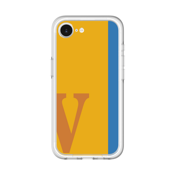 スリムプロテクションプレミアムケース［ オリジナル - initial color line - V orange ］