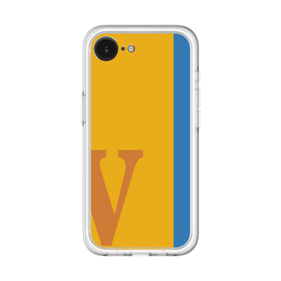 スリムプロテクションプレミアムケース［ オリジナル - initial color line - V orange ］