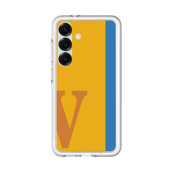 スリムプロテクションプレミアムケース［ オリジナル - initial color line - V orange ］