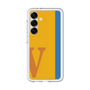 スリムプロテクションプレミアムケース［ オリジナル - initial color line - V orange ］