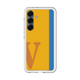 スリムプロテクションプレミアムケース［ オリジナル - initial color line - V orange ］