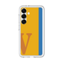 スリムプロテクションプレミアムケース［ オリジナル - initial color line - V orange ］