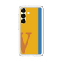 スリムプロテクションプレミアムケース［ オリジナル - initial color line - V orange ］