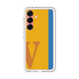 スリムプロテクションプレミアムケース［ オリジナル - initial color line - V orange ］