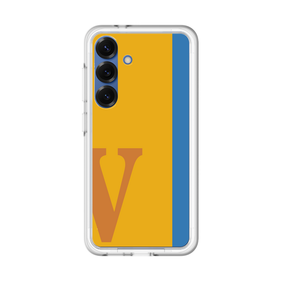 スリムプロテクションプレミアムケース［ オリジナル - initial color line - V orange ］