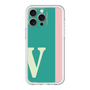 スリムプロテクションプレミアムケース［ オリジナル - initial color line - V green ］