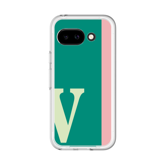 スリムプロテクションプレミアムケース［ オリジナル - initial color line - V green ］