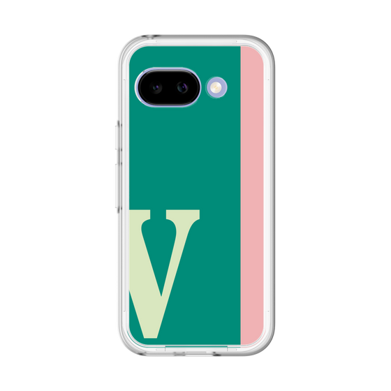 スリムプロテクションプレミアムケース［ オリジナル - initial color line - V green ］
