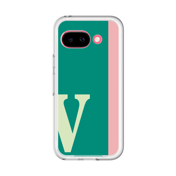 スリムプロテクションプレミアムケース［ オリジナル - initial color line - V green ］