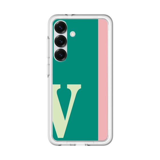 スリムプロテクションプレミアムケース［ オリジナル - initial color line - V green ］