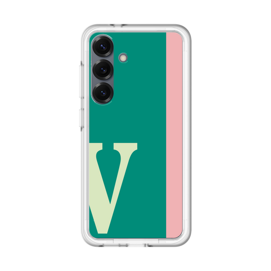 スリムプロテクションプレミアムケース［ オリジナル - initial color line - V green ］