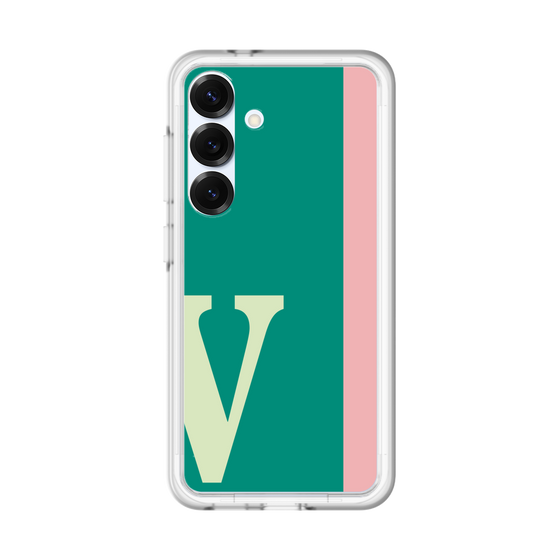 スリムプロテクションプレミアムケース［ オリジナル - initial color line - V green ］