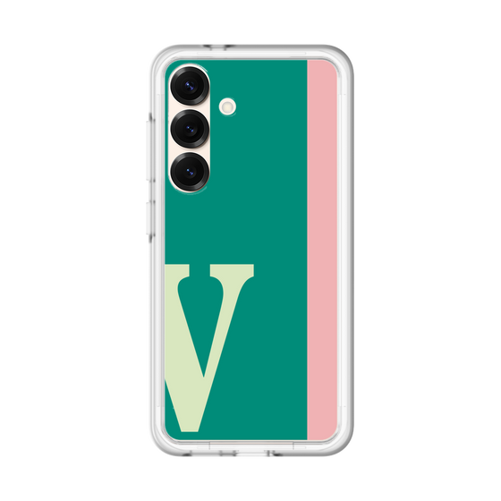 スリムプロテクションプレミアムケース［ オリジナル - initial color line - V green ］