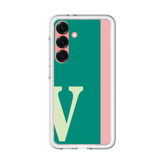 スリムプロテクションプレミアムケース［ オリジナル - initial color line - V green ］