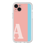 スリムプロテクションプレミアムケース［ オリジナル - initial color line - A pink ］