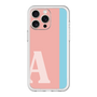 スリムプロテクションプレミアムケース［ オリジナル - initial color line - A pink ］