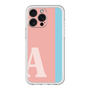 スリムプロテクションプレミアムケース［ オリジナル - initial color line - A pink ］