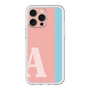 スリムプロテクションプレミアムケース［ オリジナル - initial color line - A pink ］