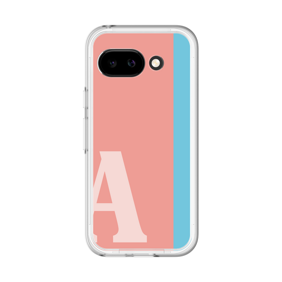 スリムプロテクションプレミアムケース［ オリジナル - initial color line - A pink ］