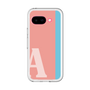 スリムプロテクションプレミアムケース［ オリジナル - initial color line - A pink ］