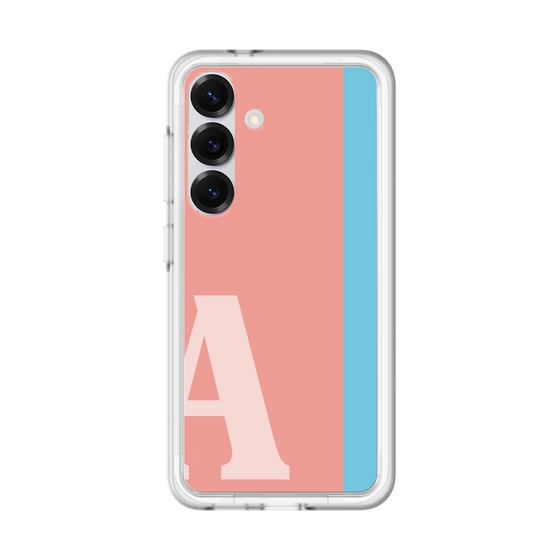 スリムプロテクションプレミアムケース［ オリジナル - initial color line - A pink ］