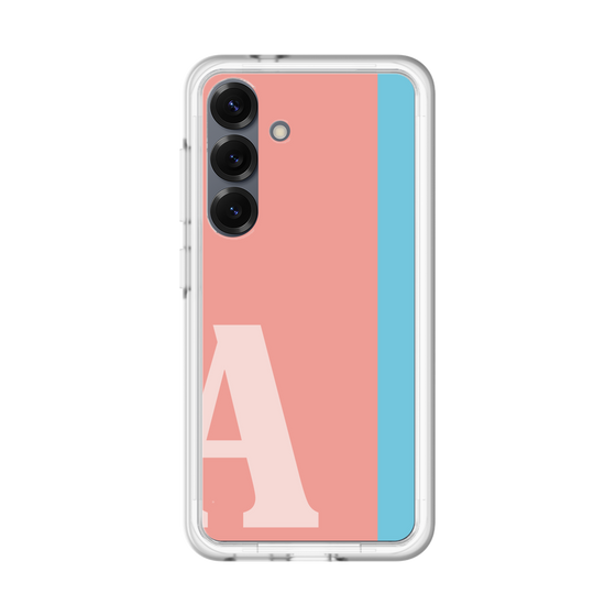 スリムプロテクションプレミアムケース［ オリジナル - initial color line - A pink ］