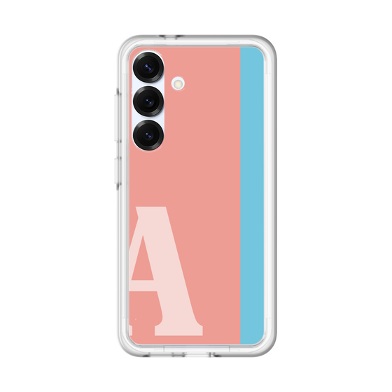 スリムプロテクションプレミアムケース［ オリジナル - initial color line - A pink ］