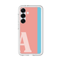 スリムプロテクションプレミアムケース［ オリジナル - initial color line - A pink ］