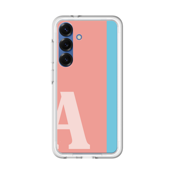 スリムプロテクションプレミアムケース［ オリジナル - initial color line - A pink ］