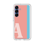 スリムプロテクションプレミアムケース［ オリジナル - initial color line - A pink ］
