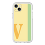 スリムプロテクションプレミアムケース［ オリジナル - initial color line - V yellow ］