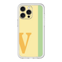 スリムプロテクションプレミアムケース［ オリジナル - initial color line - V yellow ］