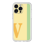 スリムプロテクションプレミアムケース［ オリジナル - initial color line - V yellow ］