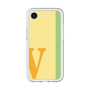 スリムプロテクションプレミアムケース［ オリジナル - initial color line - V yellow ］