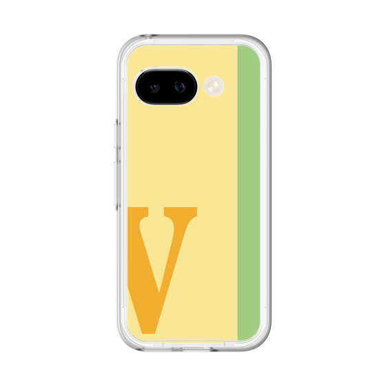 スリムプロテクションプレミアムケース［ オリジナル - initial color line - V yellow ］