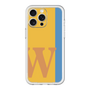 スリムプロテクションプレミアムケース［ オリジナル - initial color line - W orange ］