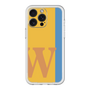 スリムプロテクションプレミアムケース［ オリジナル - initial color line - W orange ］