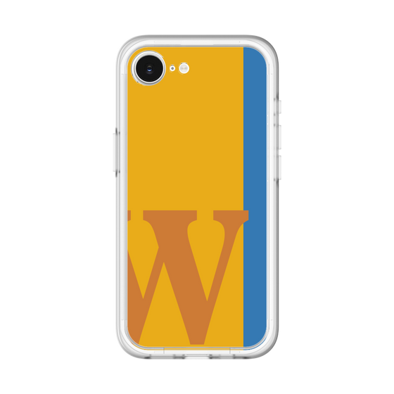 スリムプロテクションプレミアムケース［ オリジナル - initial color line - W orange ］